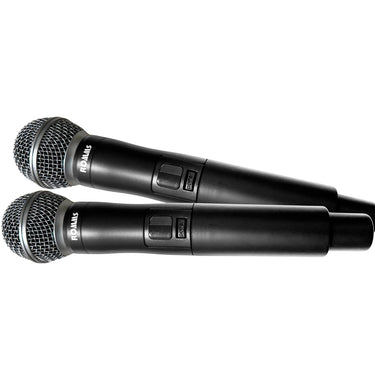 Microfono Romms Mc-630m Inalambrico Uhf Doble Mano